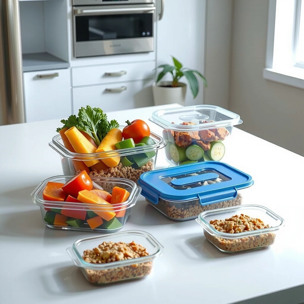 Healthy meal planning and preparation